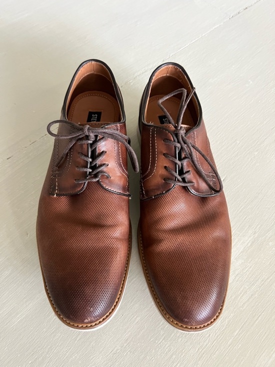 Steve Madden Bader Oxford Shoes Men’s 8.5 Brown Leather Dress Casual Wingtip main image 6